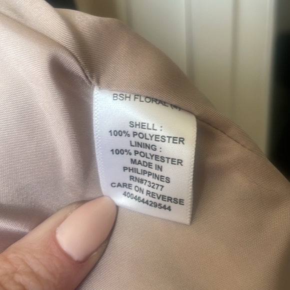 ELLE floral trench - Picture 5 of 5